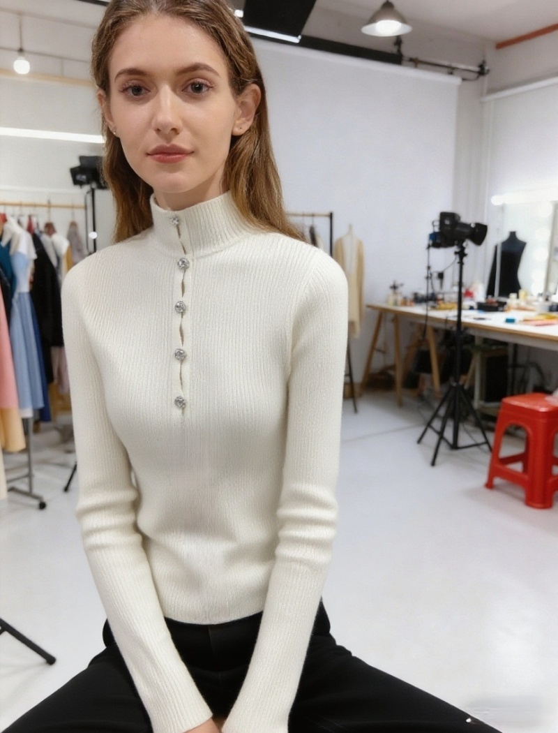 Slim long sleeve bottoming shirt all-match wear sweater