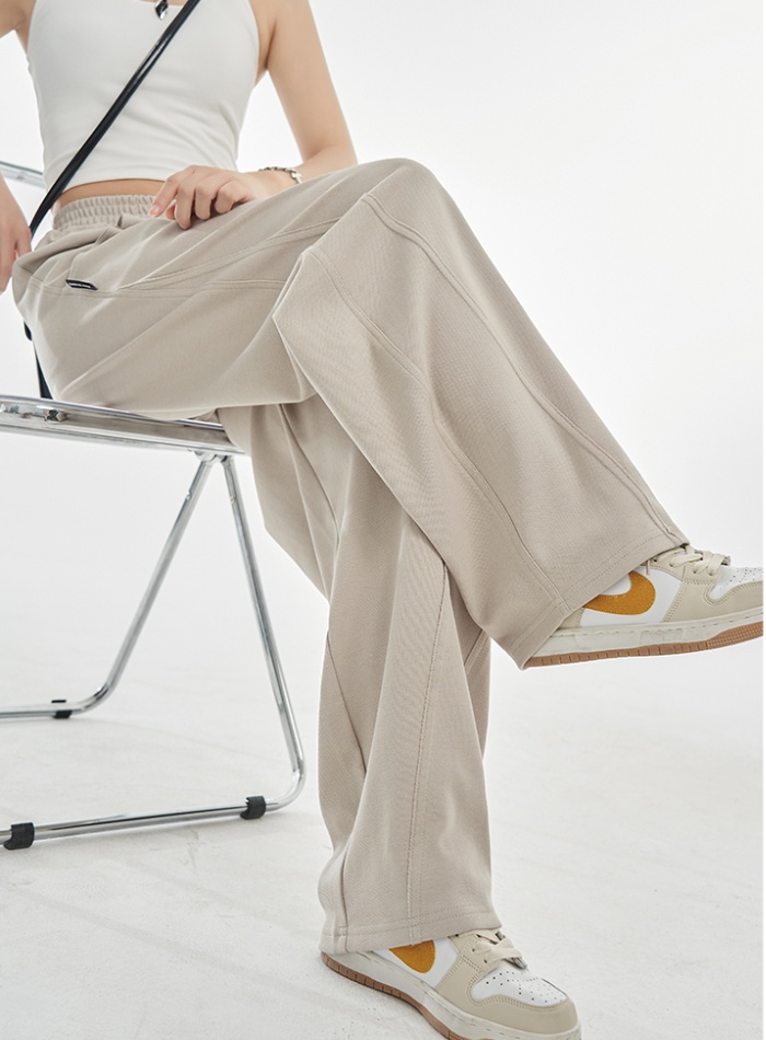 Autumn and winter wide leg pants sweatpants for women