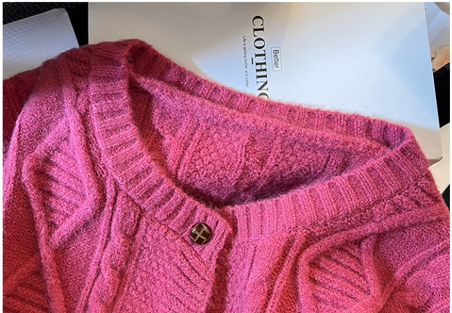 Korean style lazy cardigan sweet spring tops for women