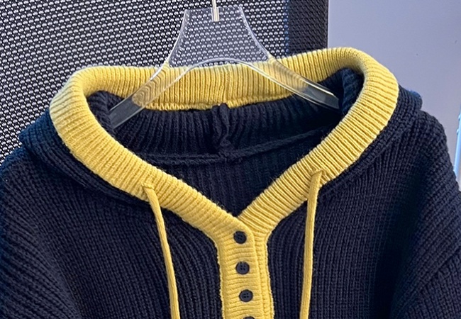 Knitted long sleeve tops Korean style spring sweater for women