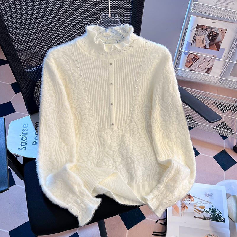 Autumn and winter tops small shirt for women