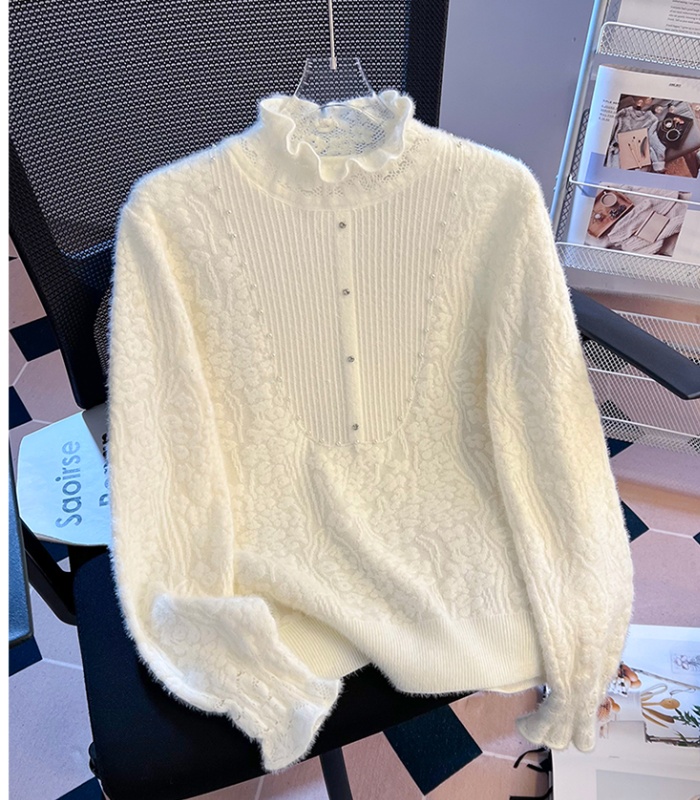 Autumn and winter tops small shirt for women