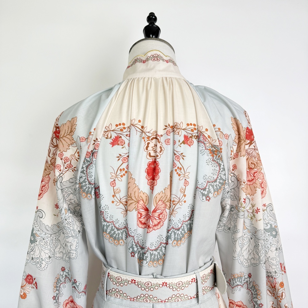 Retro spring and summer shorts thin tops a set