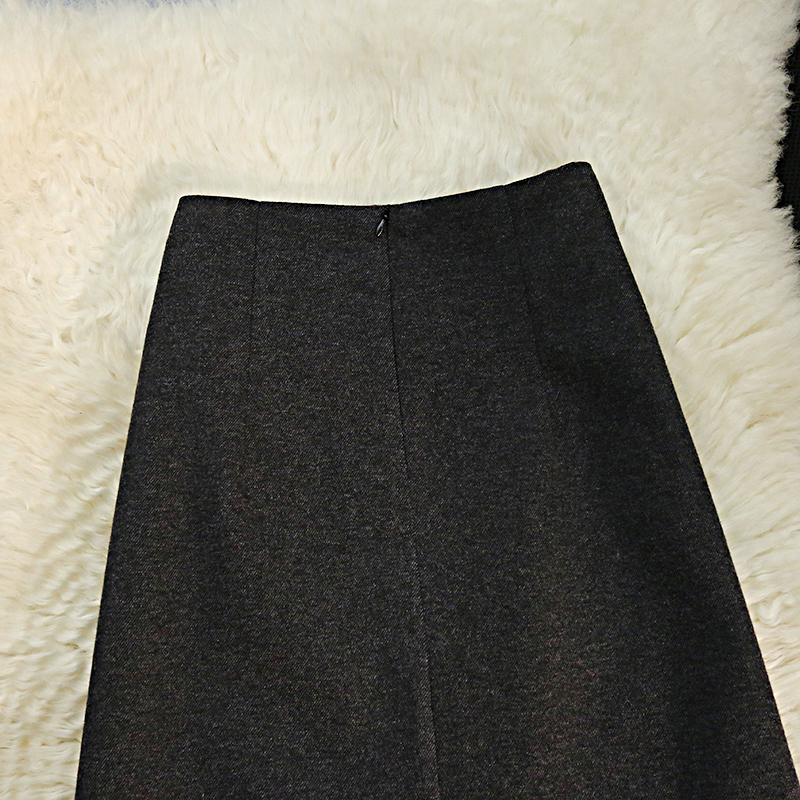 Slim long dress autumn and winter skirt for women