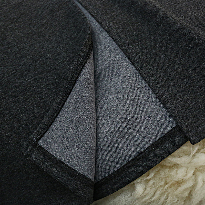 Gray slim all-match autumn and winter skirt for women