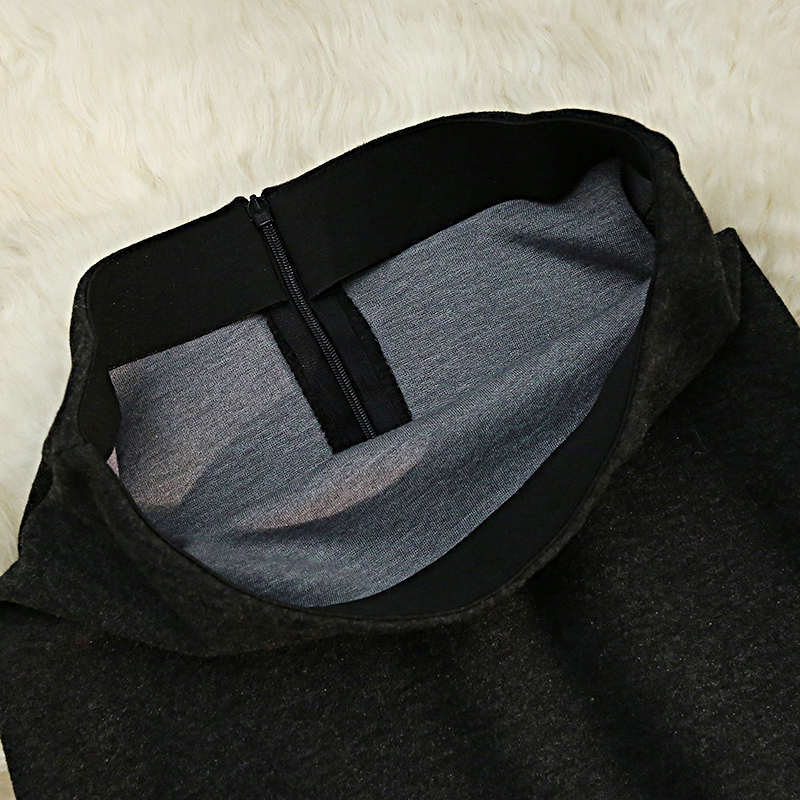 Mopping autumn and winter long skirt A-line skirt