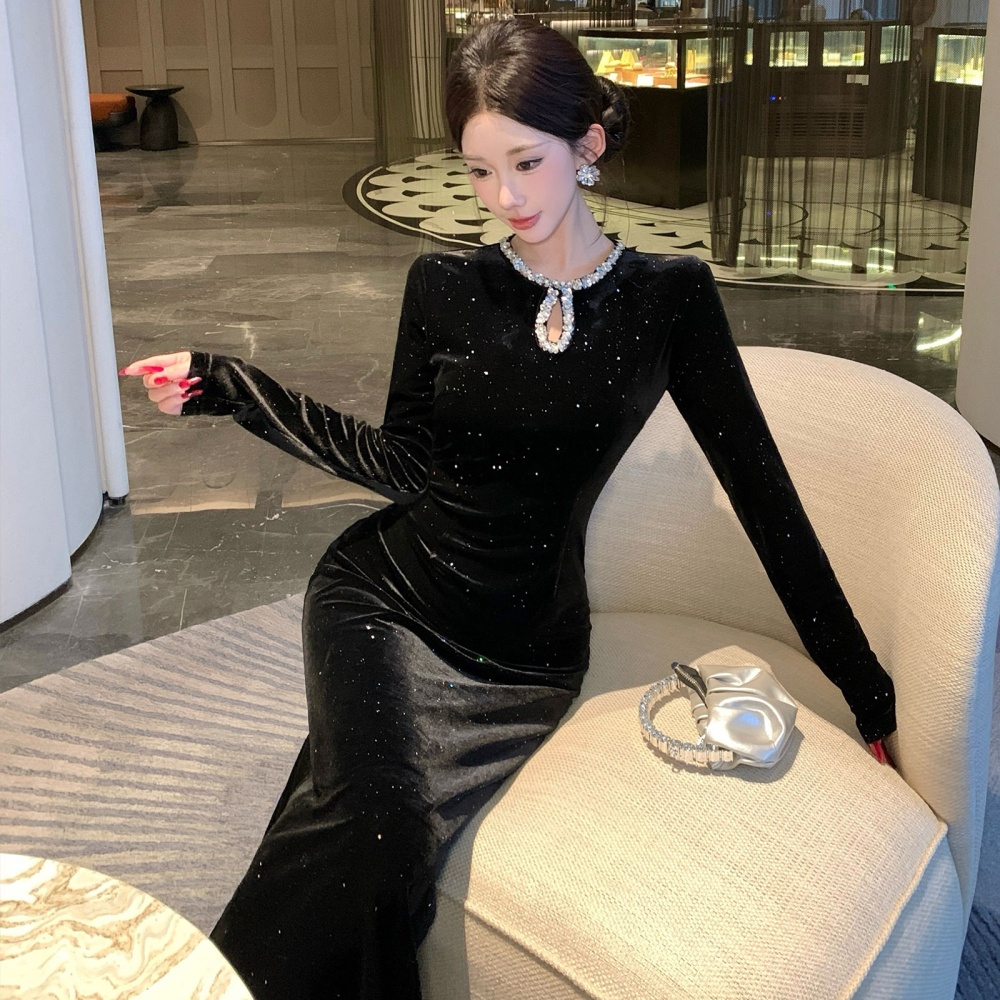 Elegant formal dress temperament dress for women