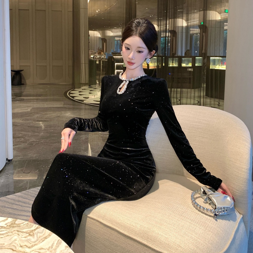 Elegant formal dress temperament dress for women