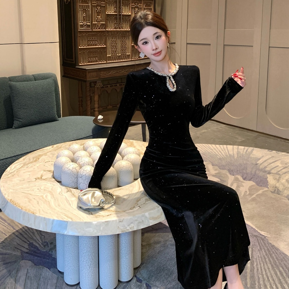 Elegant formal dress temperament dress for women