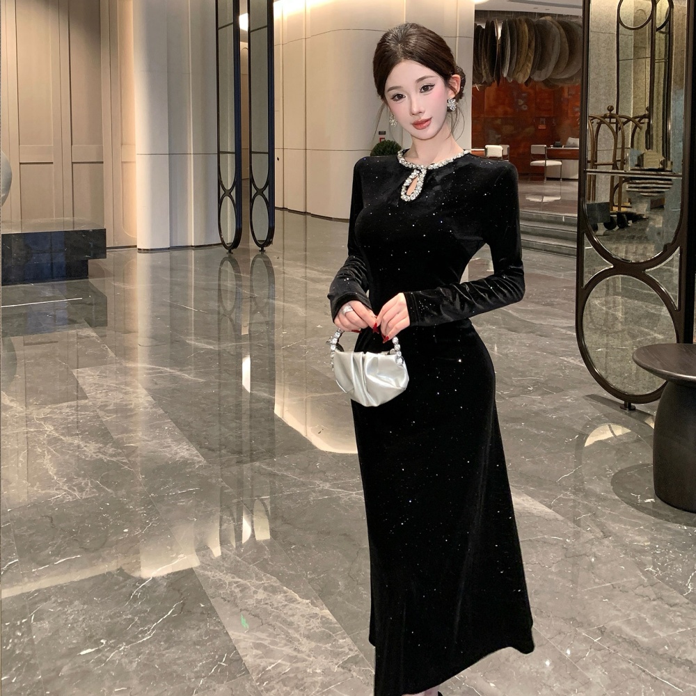 Elegant formal dress temperament dress for women