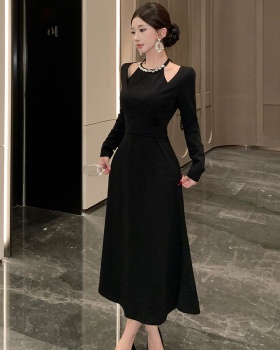 Inside the ride slim dress long sleeve formal dress