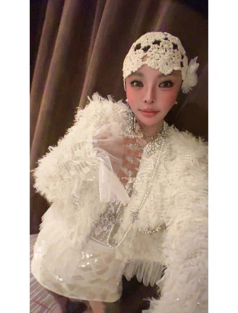 Chanelstyle tops ladies coat for women