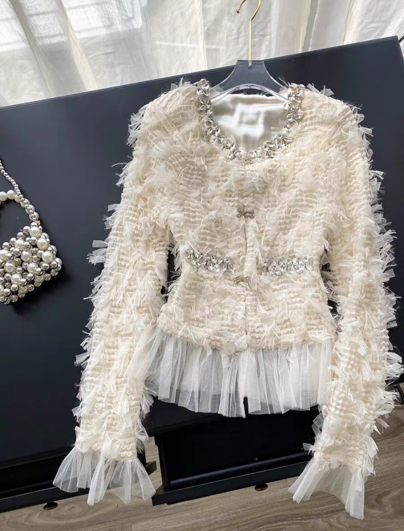 Chanelstyle tops ladies coat for women