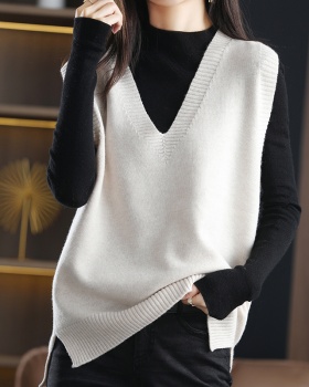 Autumn and winter bottoming shirt pullover waistcoat