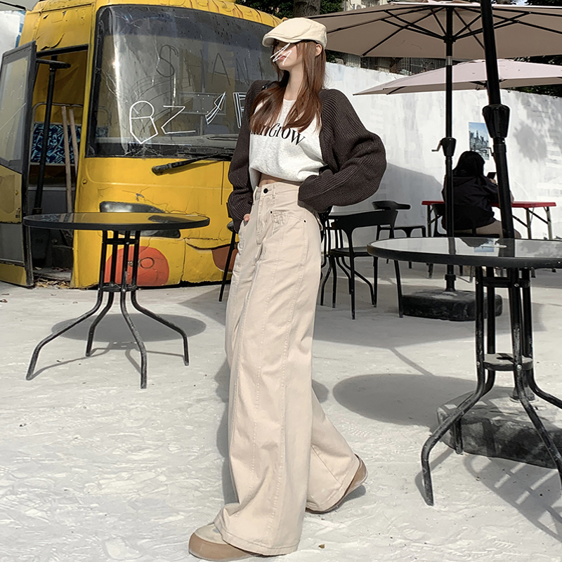 Straight pants casual pants long pants for women