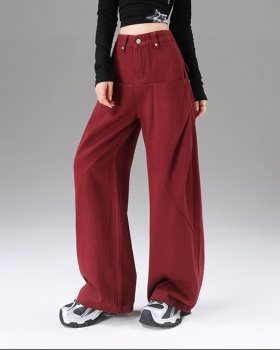High waist wide leg pants