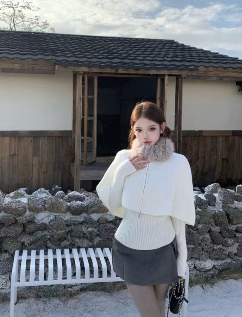 Autumn and winter sweater tops 3pcs set for women