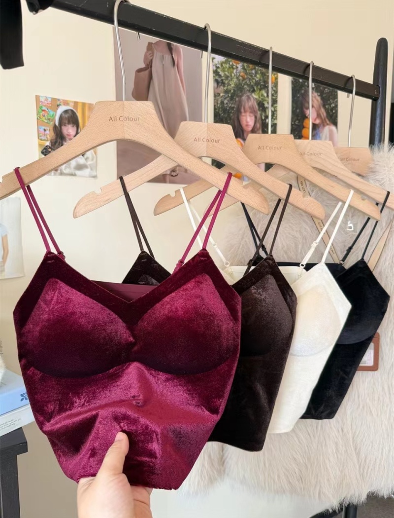 Slim sling integrated autumn with chest pad enticement vest