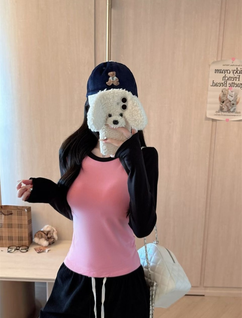 Long sleeve T-shirt bottoming shirt for women