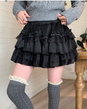 Cake sweet autumn and winter lace skirt for women