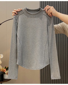 Thermal T-shirt long sleeve bottoming shirt for women