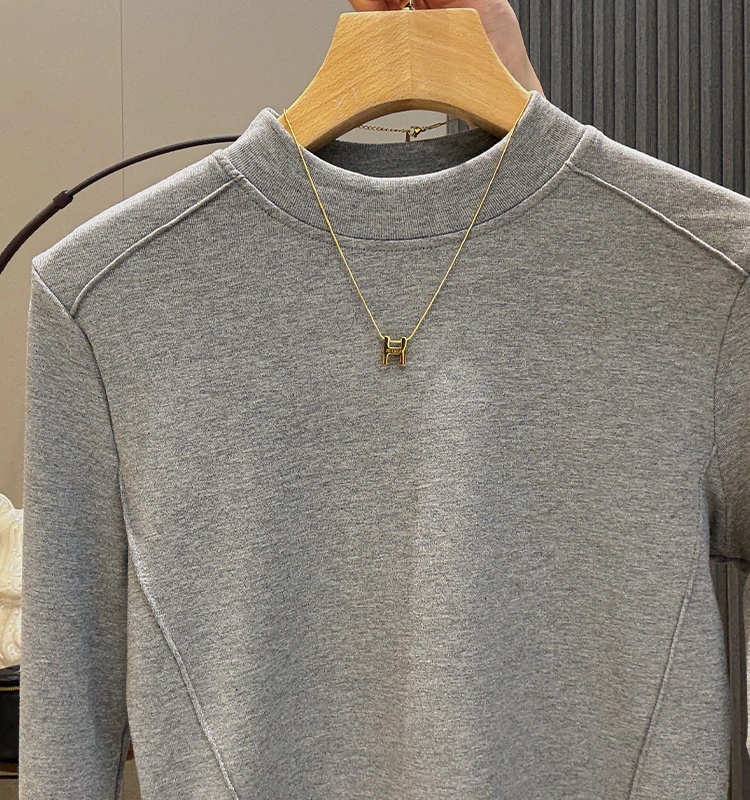 Thermal T-shirt long sleeve bottoming shirt for women