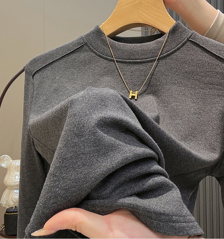 Thermal T-shirt long sleeve bottoming shirt for women