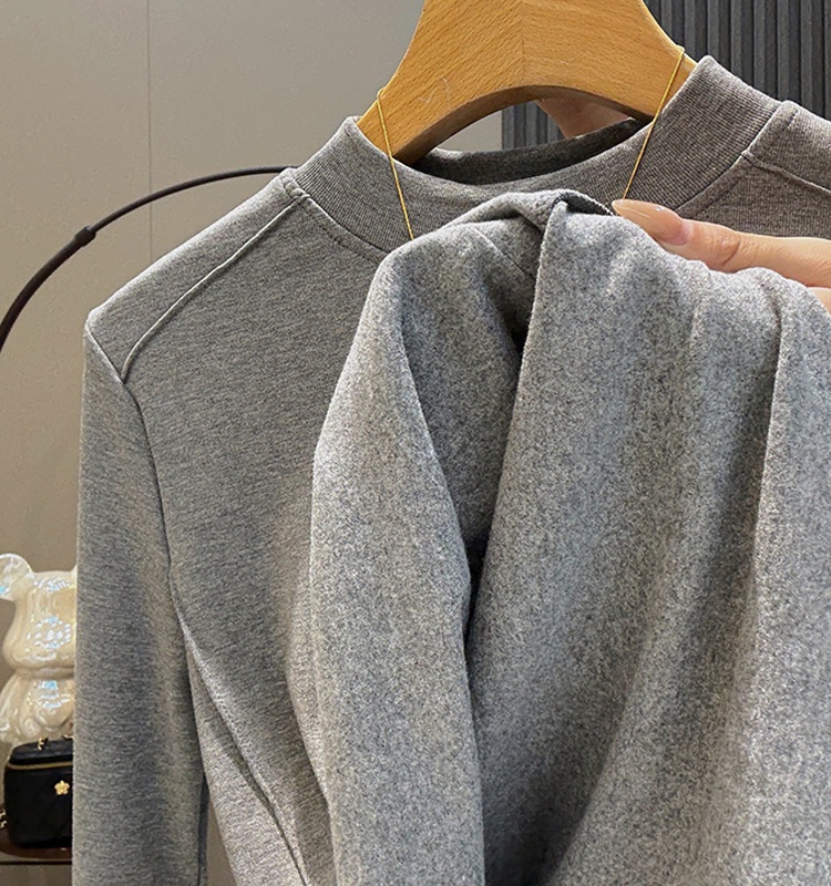 Thermal T-shirt long sleeve bottoming shirt for women