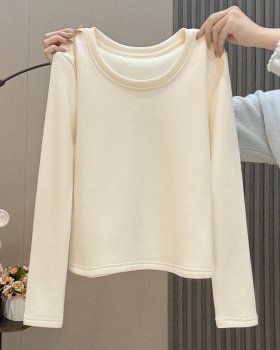 Autumn and winter tops bottoming shirt for women