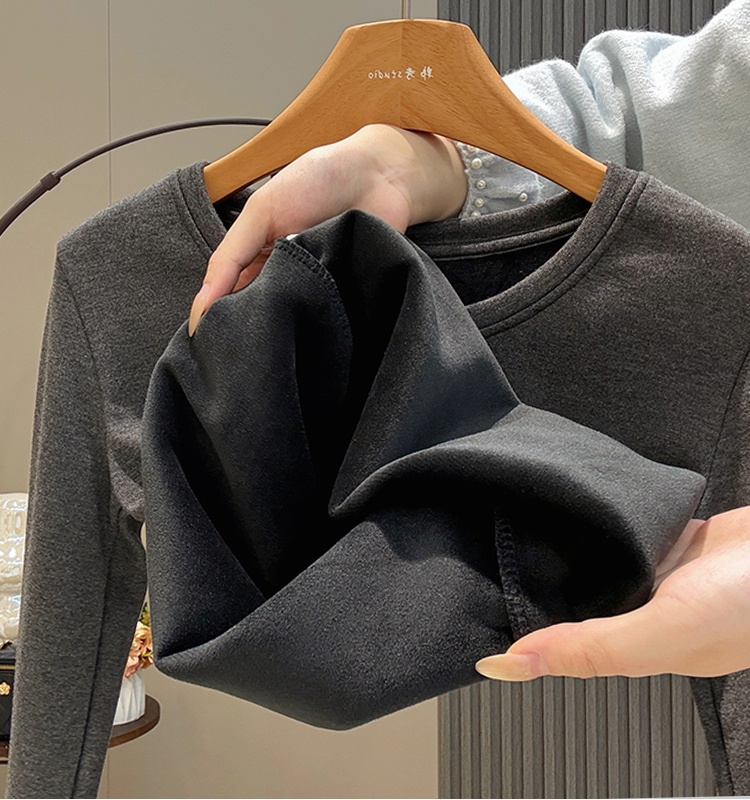 Autumn and winter tops bottoming shirt for women