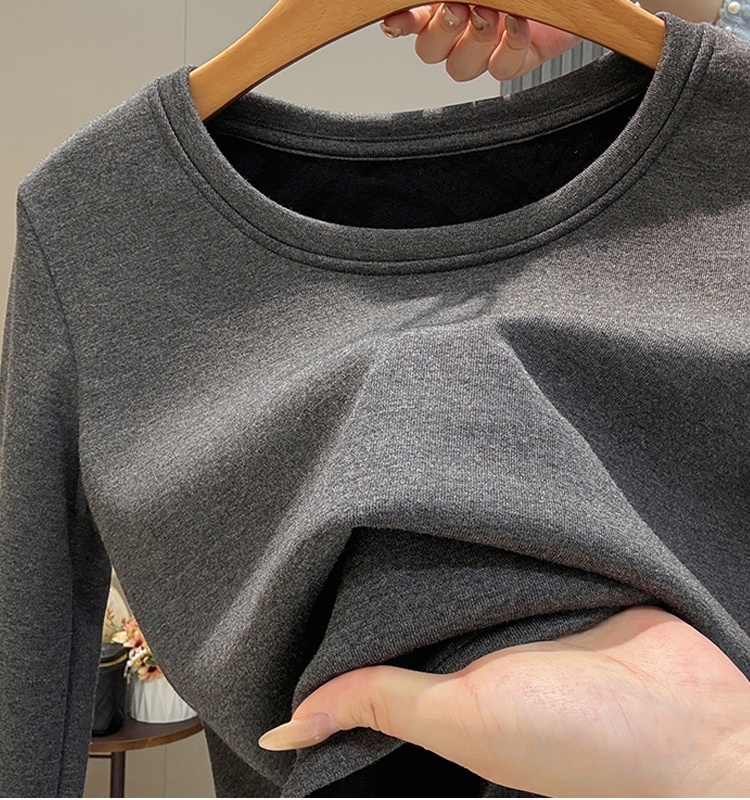 Autumn and winter tops bottoming shirt for women