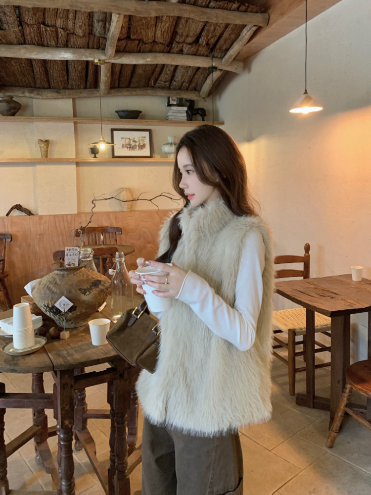 All-match winter tops Korean style waistcoat