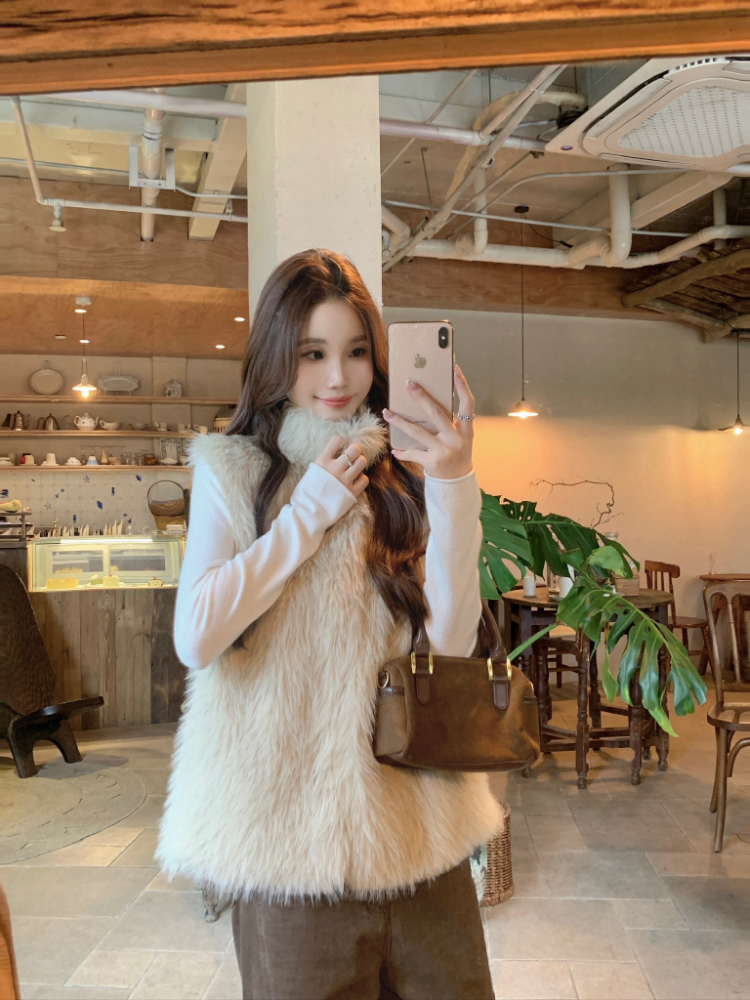 All-match winter tops Korean style waistcoat