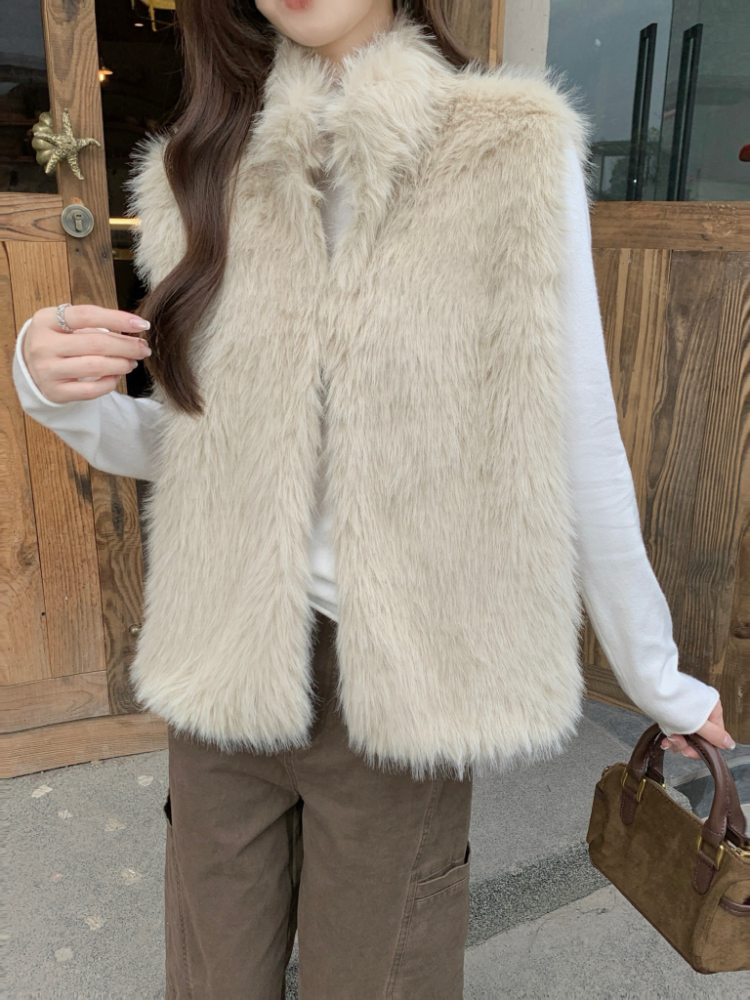 All-match winter tops Korean style waistcoat