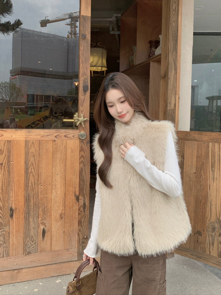 All-match winter tops Korean style waistcoat