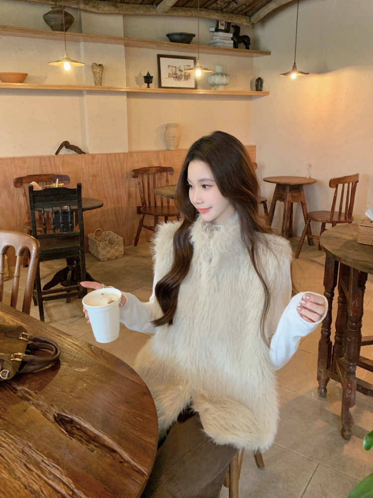 All-match winter tops Korean style waistcoat