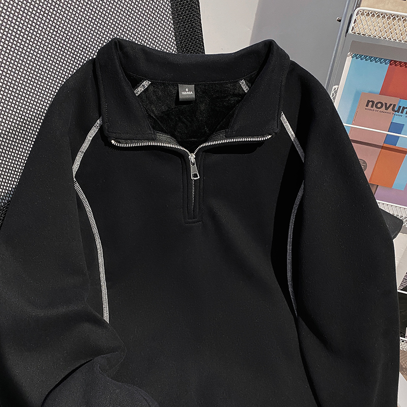 Large yard T-shirt long sleeve hoodie for men