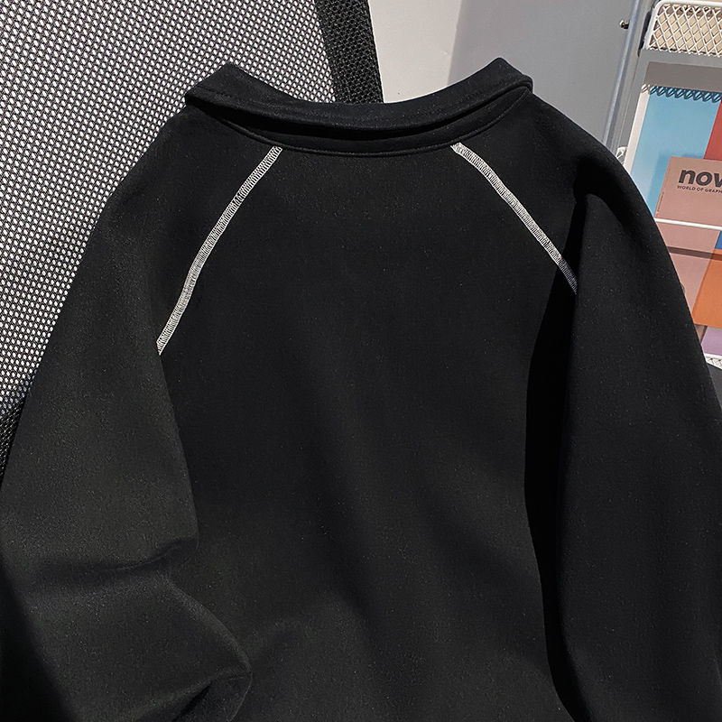 Large yard T-shirt long sleeve hoodie for men