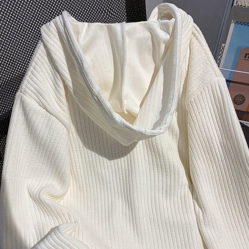 Korean style loose tops pit stripe T-shirt for women