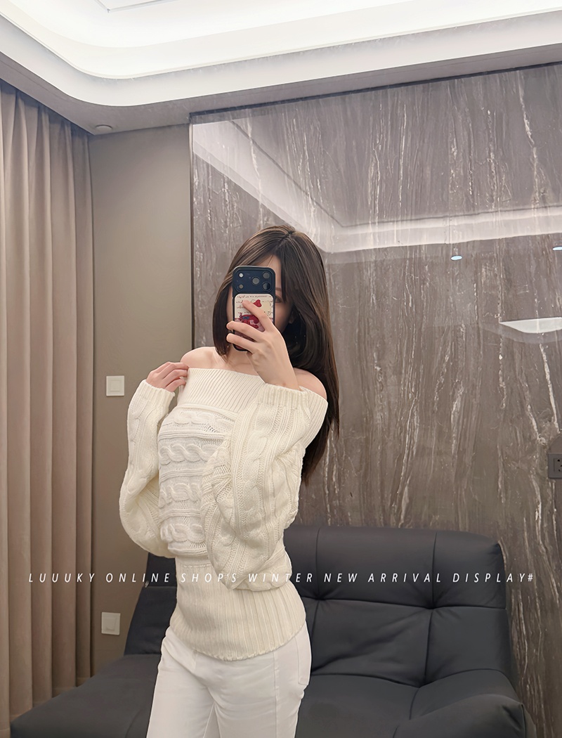 Korean style lazy sweater