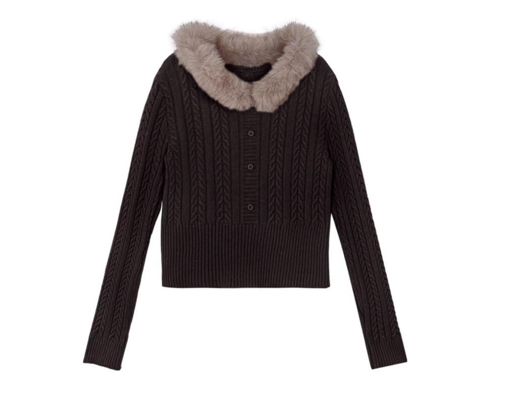 Christmas temperament winter removable sweater for women