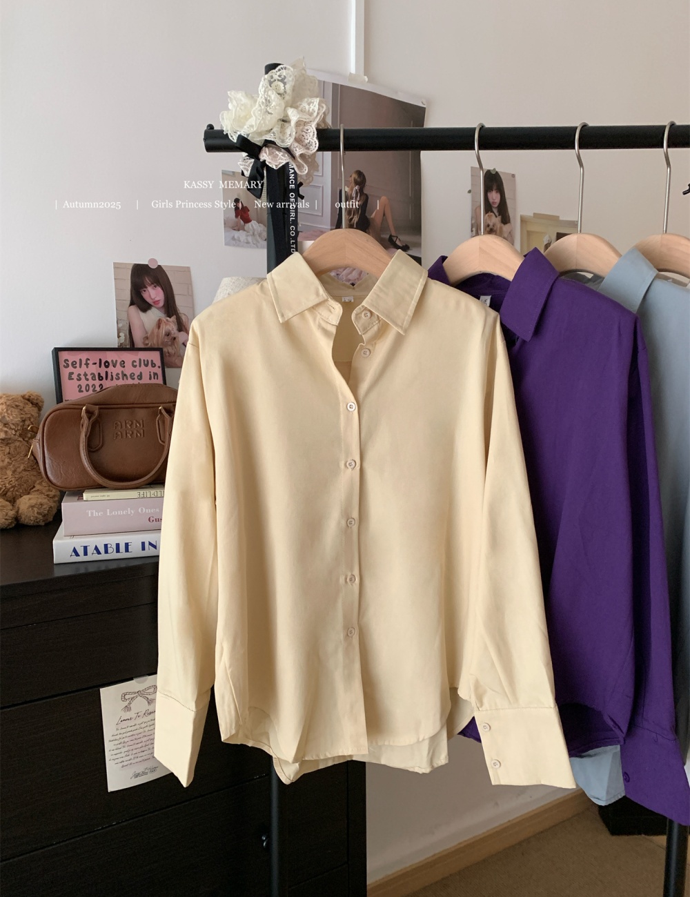 Autumn and winter shirt eight color tops