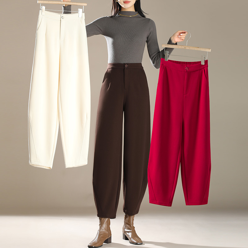 Temperament harem pants autumn and winter pencil pants