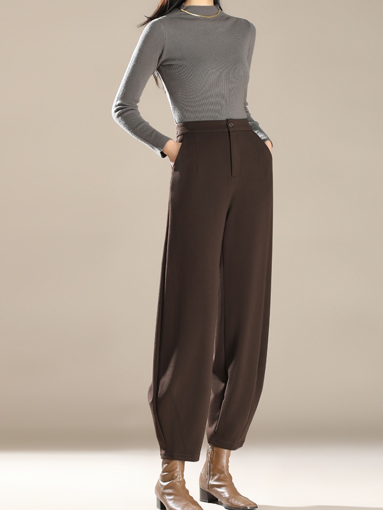 Temperament harem pants autumn and winter pencil pants