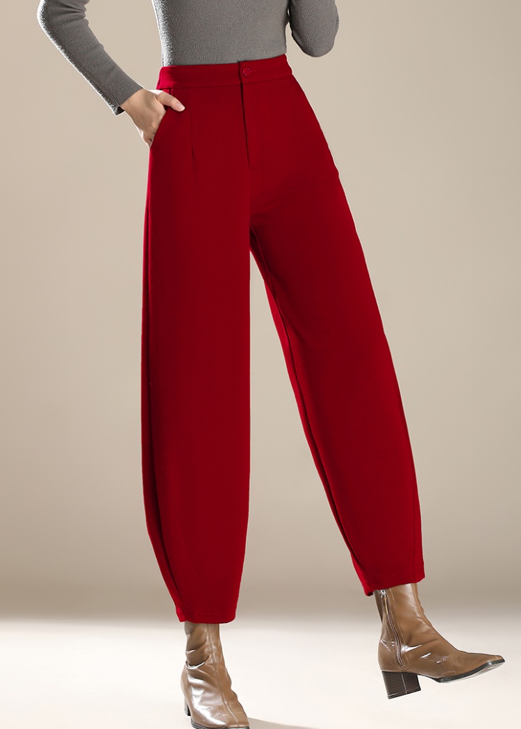 Temperament harem pants autumn and winter pencil pants