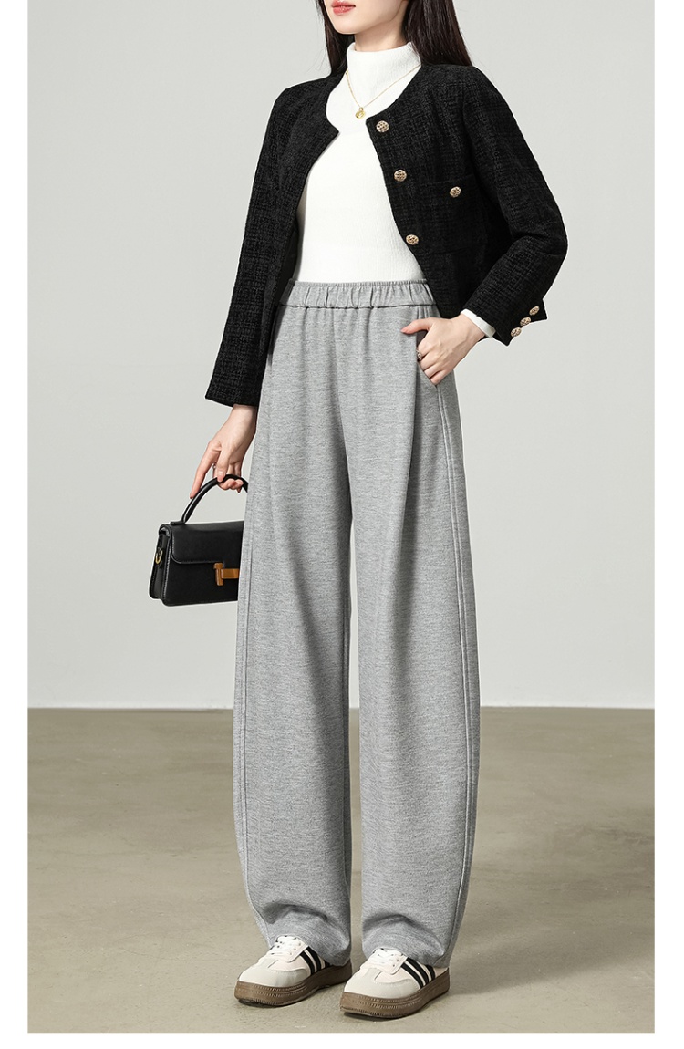 Casual pants slim wide leg pants for women