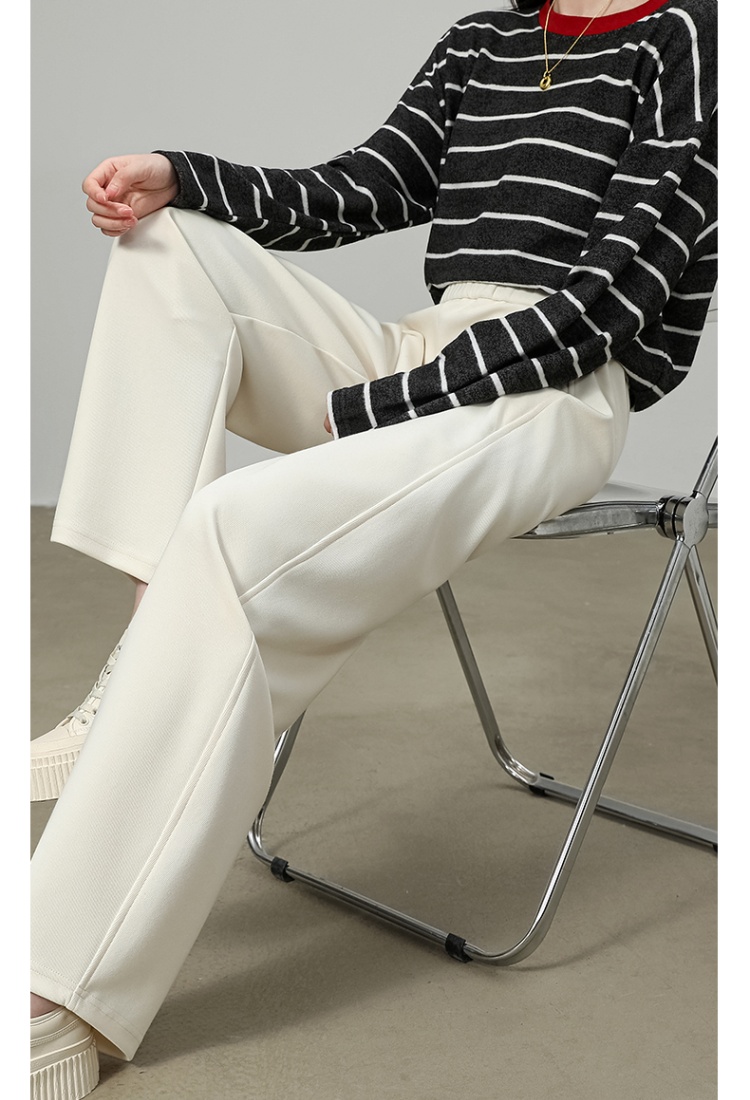 Casual pants slim wide leg pants for women