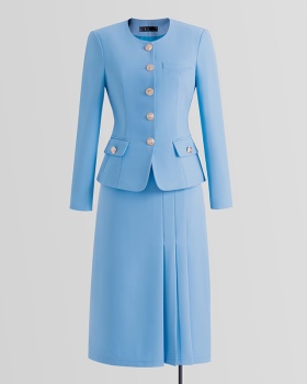 Overalls temperament skirt profession coat a set