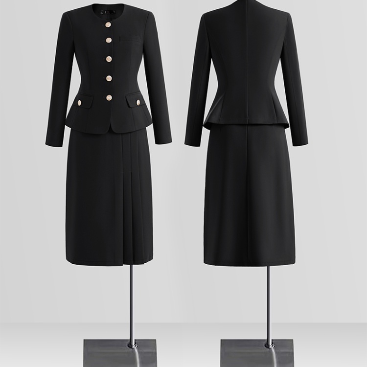 Overalls temperament skirt profession coat a set