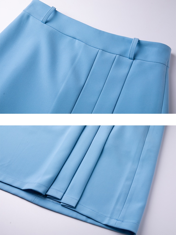 Overalls temperament skirt profession coat a set